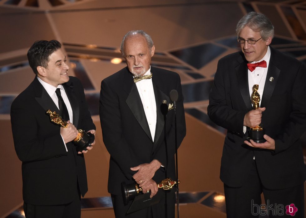 Gary A. Rizzo, Gregg Landaker y Mark Weingarten ganan el Oscar 2018 al mejor sonido