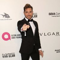 David Bisbal en la fiesta de la Fundación Elton John tras los Oscar 2018