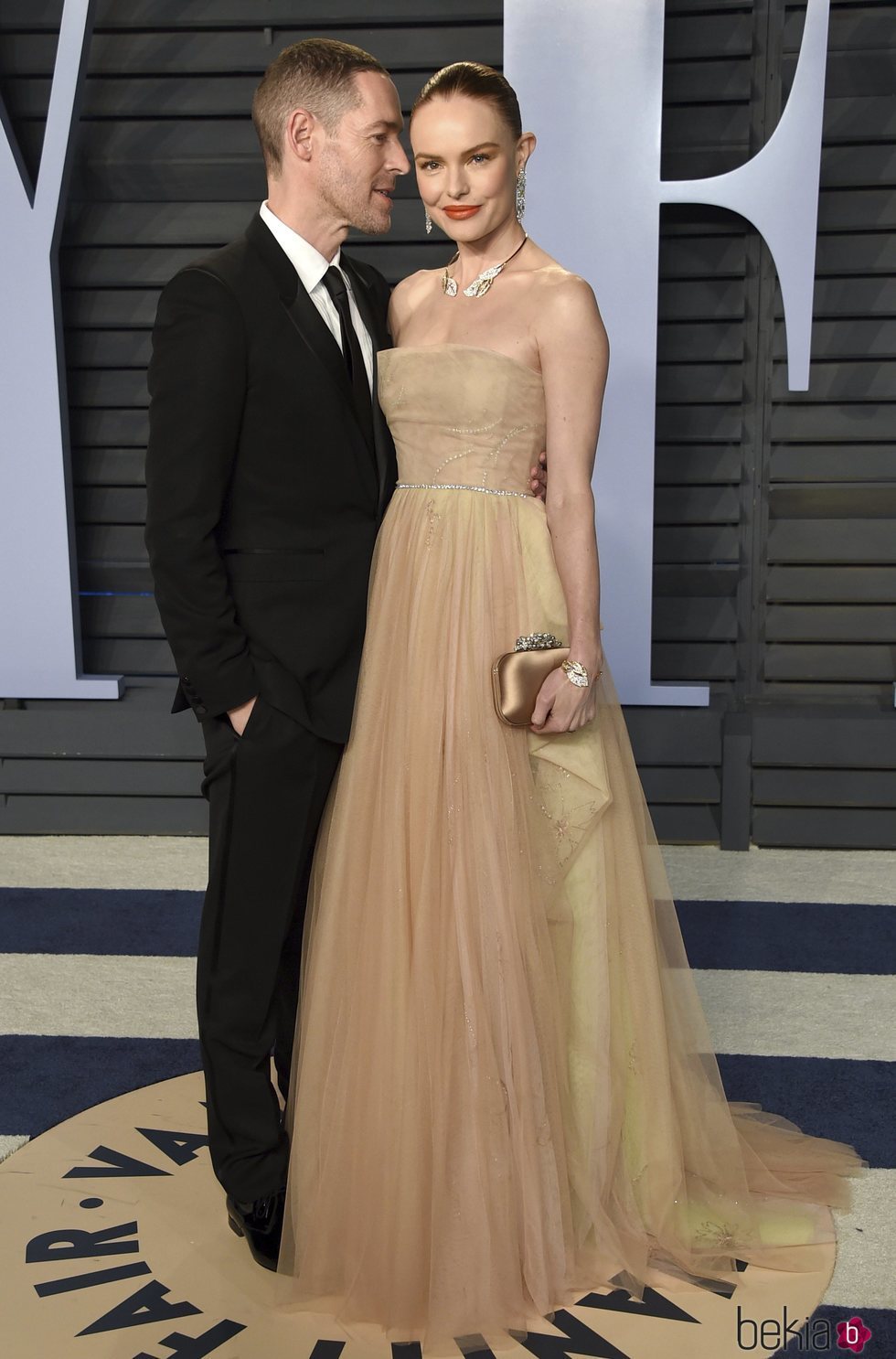 Kate Bosworth y Michael Polish en la fiesta Vanity Fair tras los Oscar 2018