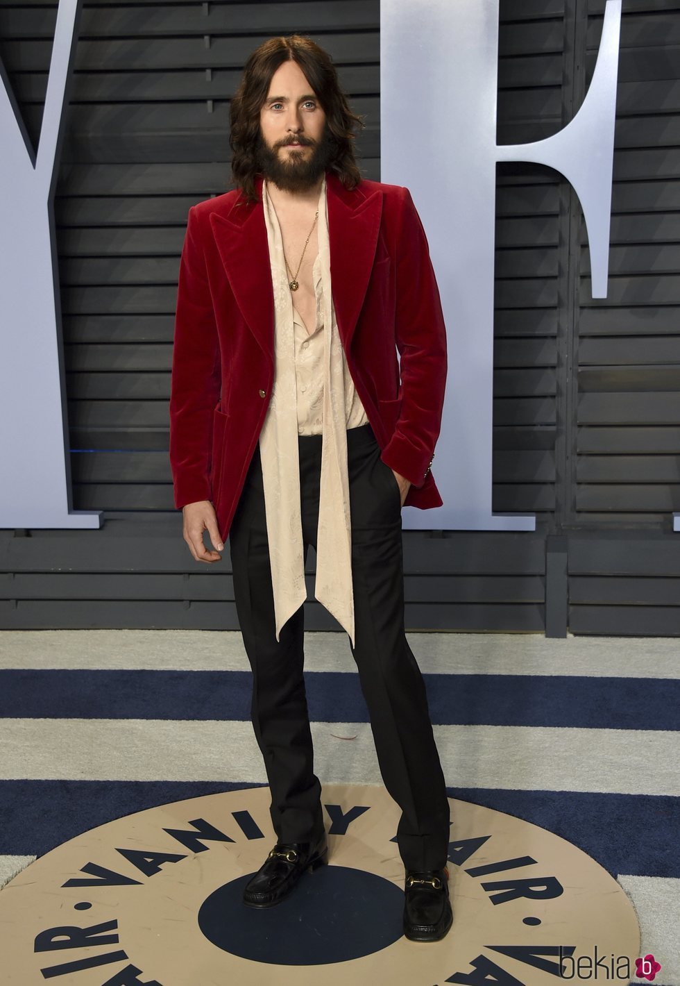 Jared Leto en la fiesta Vanity Fair tras los Oscar 2018