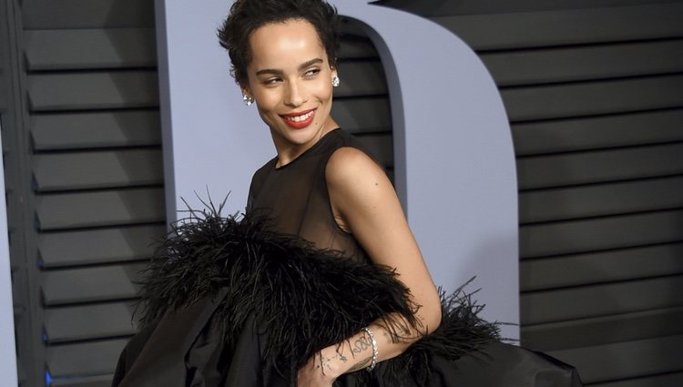 Zoe Kravitz en la fiesta Vanity Fair tras los Oscar 2018