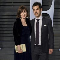 Zooey Deschanel y Jacob Pechenik en la fiesta Vanity Fair tras los Oscar 2018