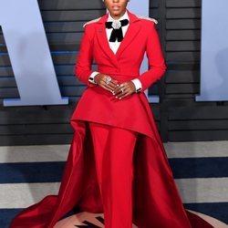 Janelle Monae en la fiesta Vanity Fair tras los Oscar 2018