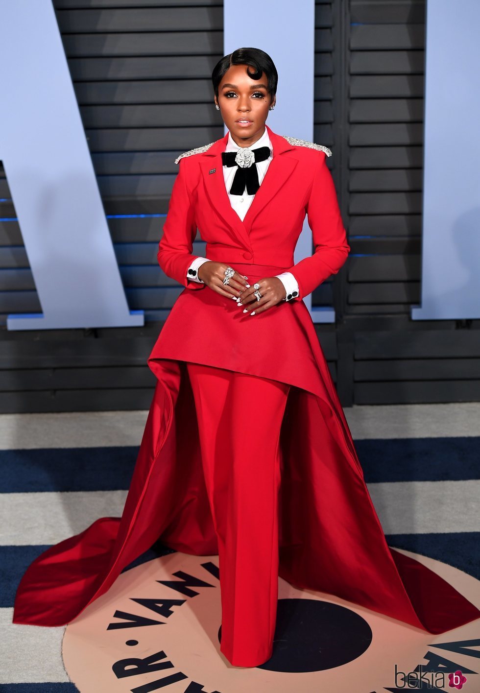 Janelle Monae en la fiesta Vanity Fair tras los Oscar 2018