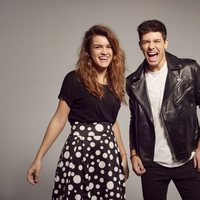 Alfred y Amaia, divertidos en el posado oficial de Eurovisión 2018