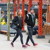 Juan Mata y Evalina Kamph muy felices en Manchester