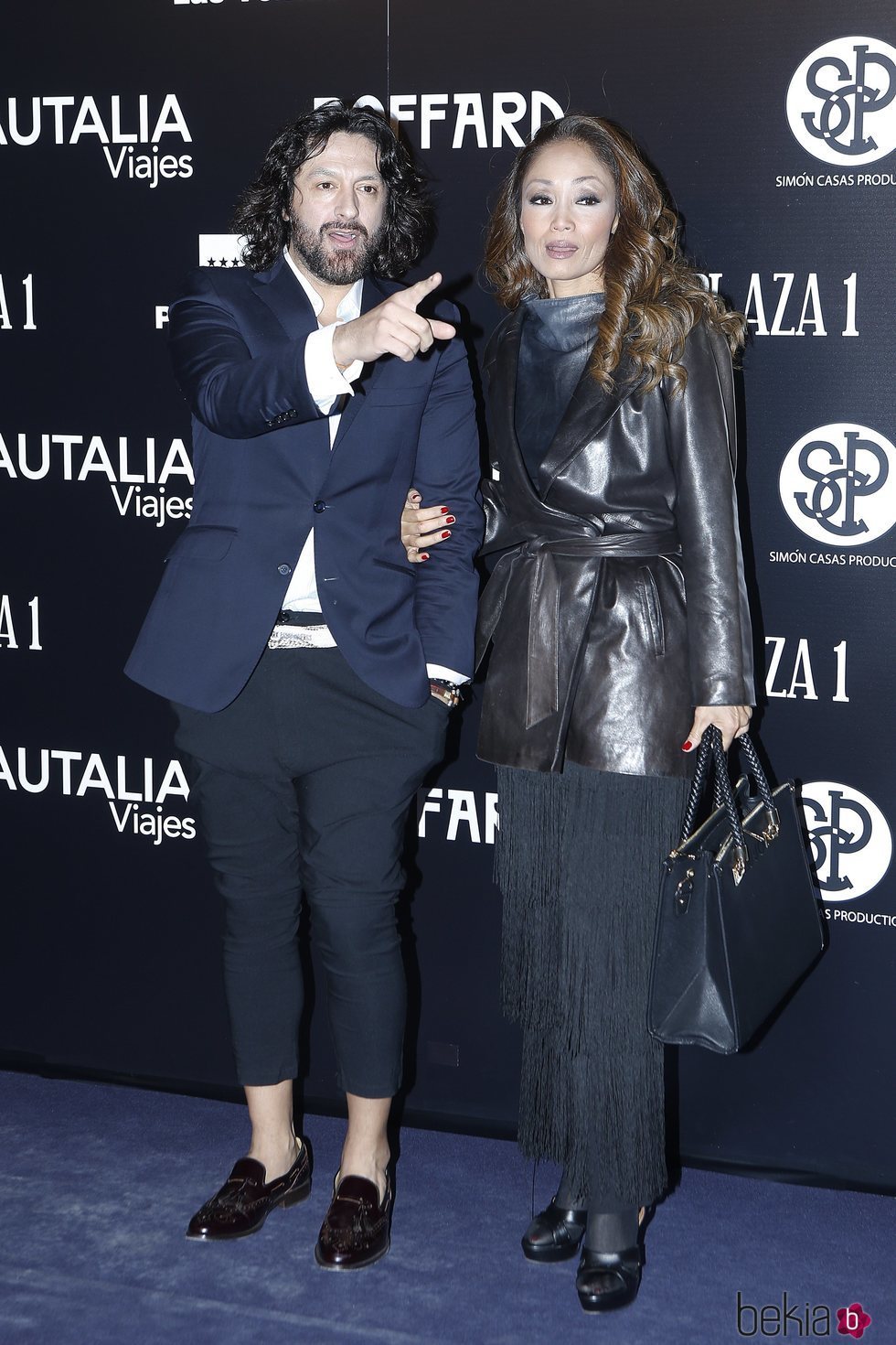 Rafael Amargo y Yuko Sumida en la presentación del cartel de la Feria de San Isidro 2018