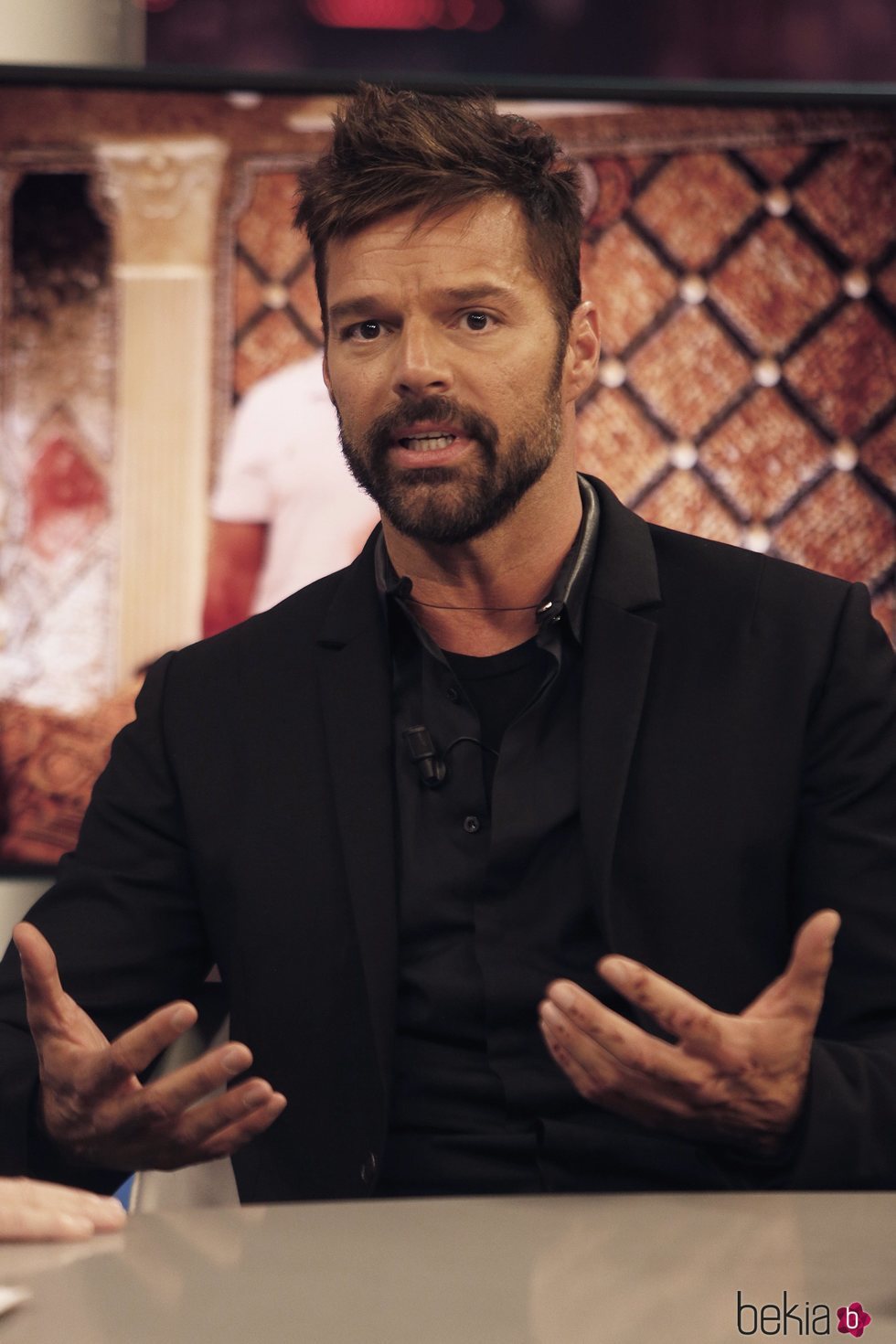 El cantante Ricky Martin visita 'El hormiguero'