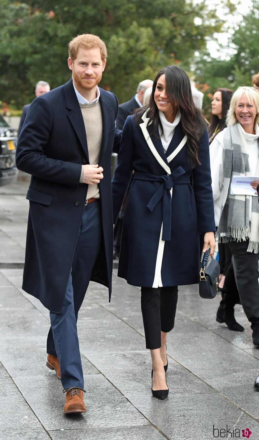 El Príncipe Harry y Meghan Markle en su primera visita juntos a Birmingham