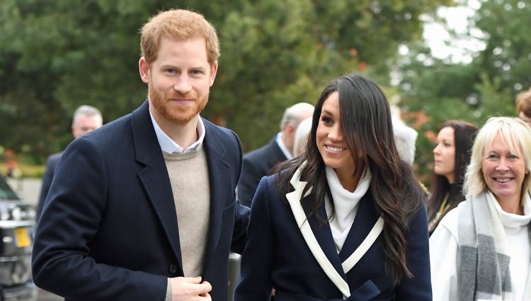 El Príncipe Harry y Meghan Markle en su primera visita juntos a Birmingham