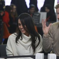 El Príncipe Harry y Meghan Markle en Millennium Point en Birmingham