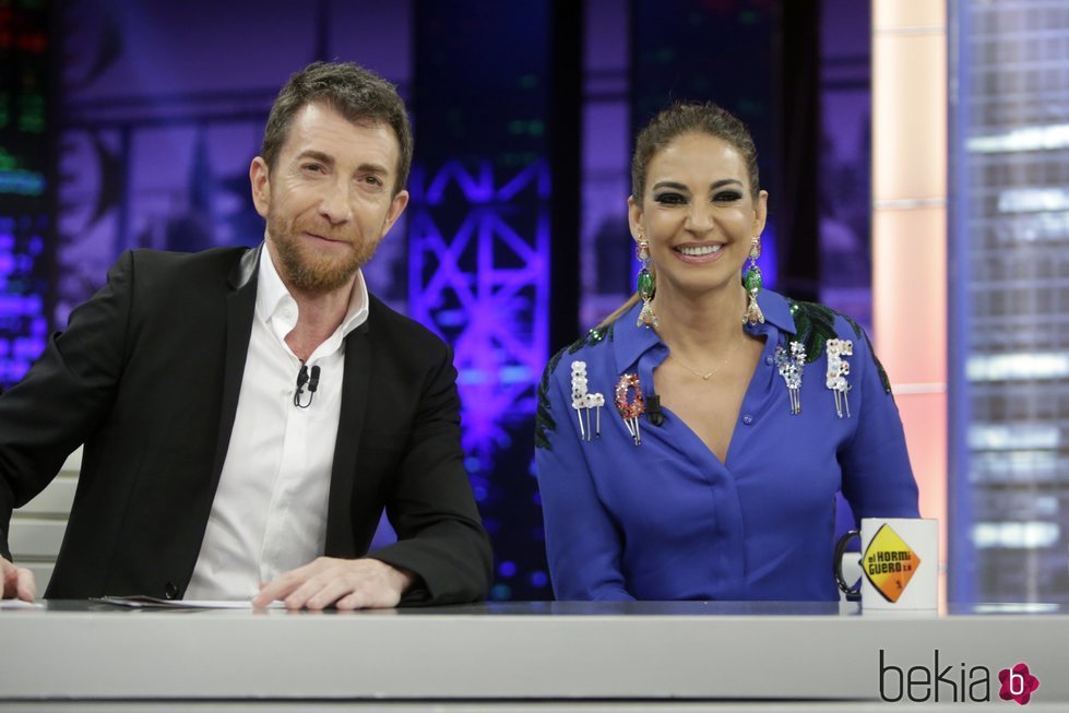 Mariló Montero junto a Pablo Motos en 'El Hormiguero'