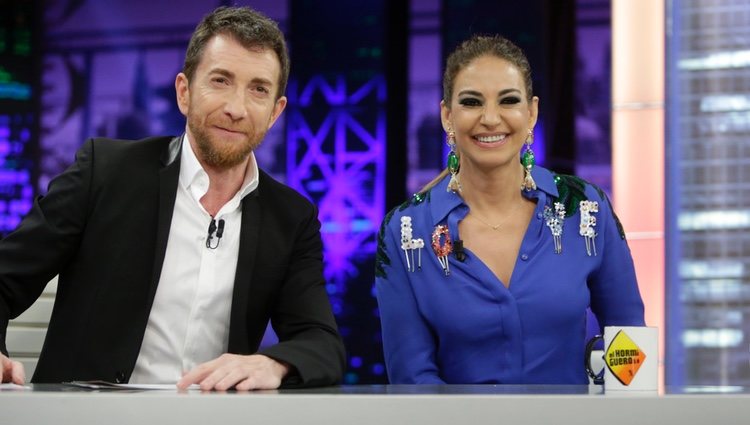 Mariló Montero junto a Pablo Motos en 'El Hormiguero'