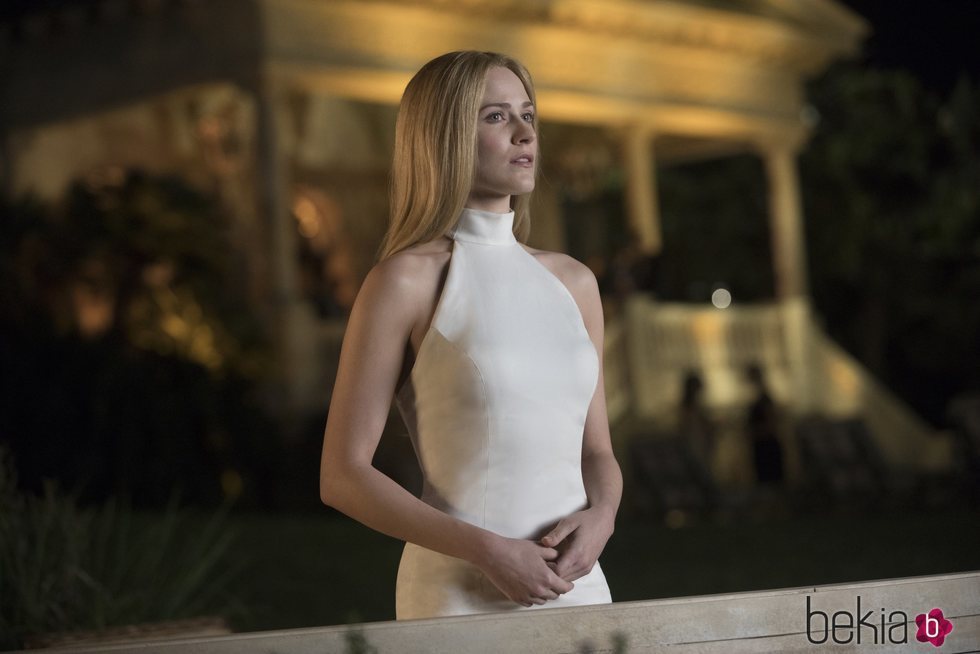 Evan Rachel Wood en un capítulo de la segunda temporada de 'Westworld'