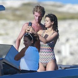 Christian de Hannover y Alessandra de Osma de vacaciones en Ibiza