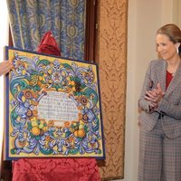 La infanta Elena en el 90º aniversario del Hotel Alfonso XIII de Sevilla