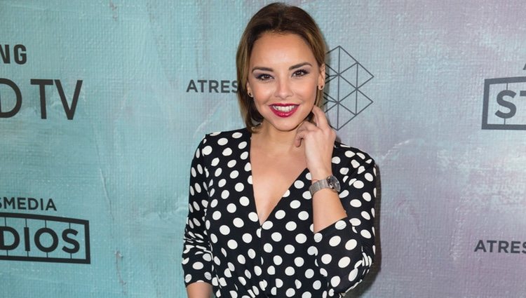 Chenoa en la presentación de 'Atresmedia Studios'