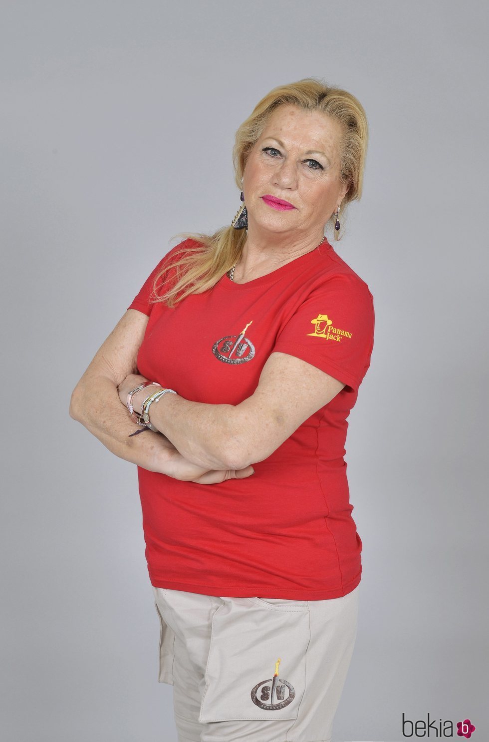 Mayte Zaldívar en la foto oficial de 'Supervivientes 2018'