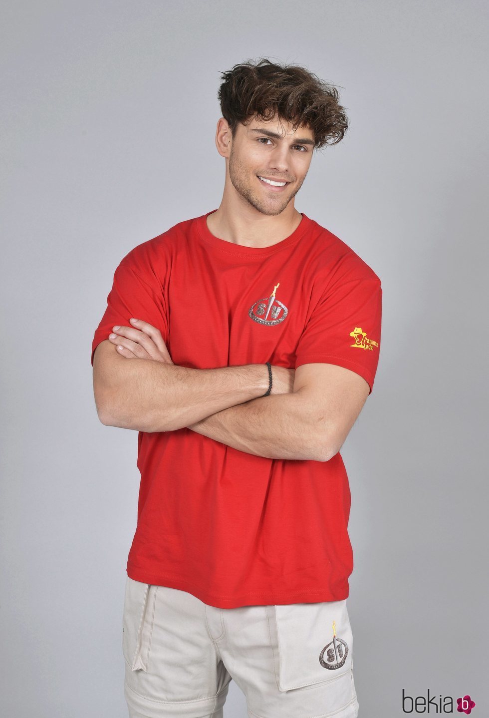 Sergio Carvajal en la foto oficial de 'Supervivientes 2018'