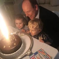 Alberto de Mónaco celebra su 60 cumpleaños con sus hijos Jacques y Gabriella