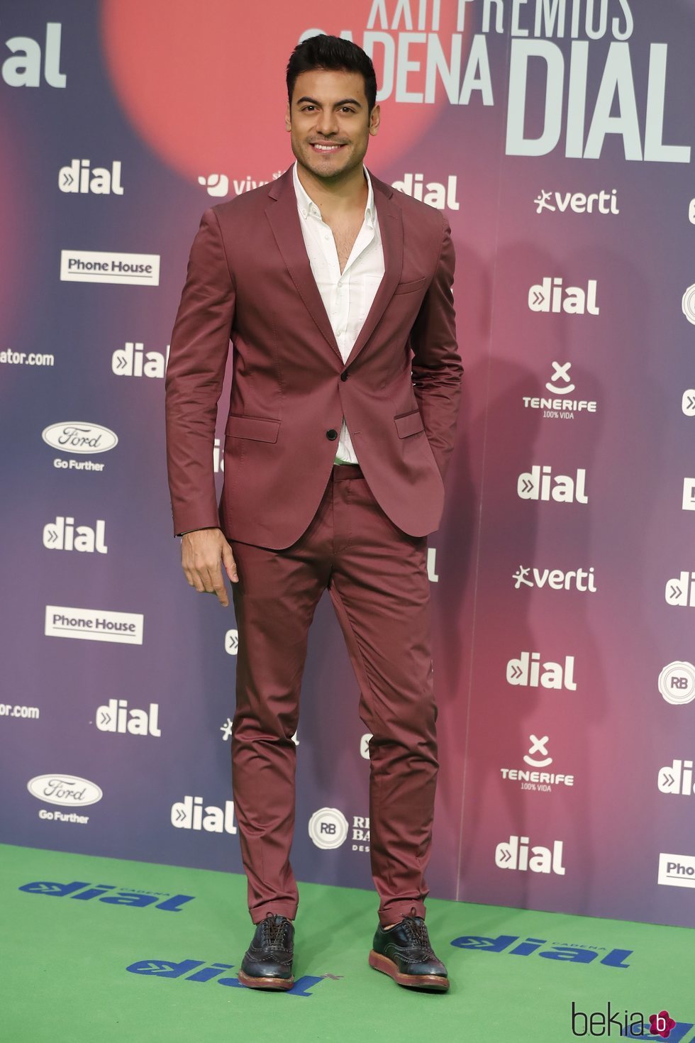 Carlos Rivera en los Premios Cadena Dial 2018