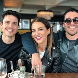 Álex González, Paula Echevarría y Miguel Ángel Silvestre en Los Angeles