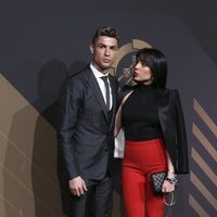 Georgina Rodríguez y Cristiano Ronaldo en los Premios de la Federación de Portugal 2018