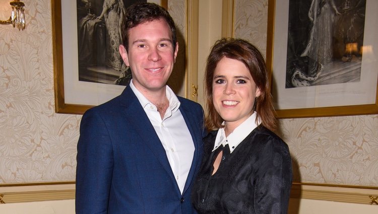 Eugenia de York y Jack Brooksbank en un concierto benéfico