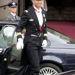 El Rey Felipe en la boda de Haakon y Mette-Marit de Noruega