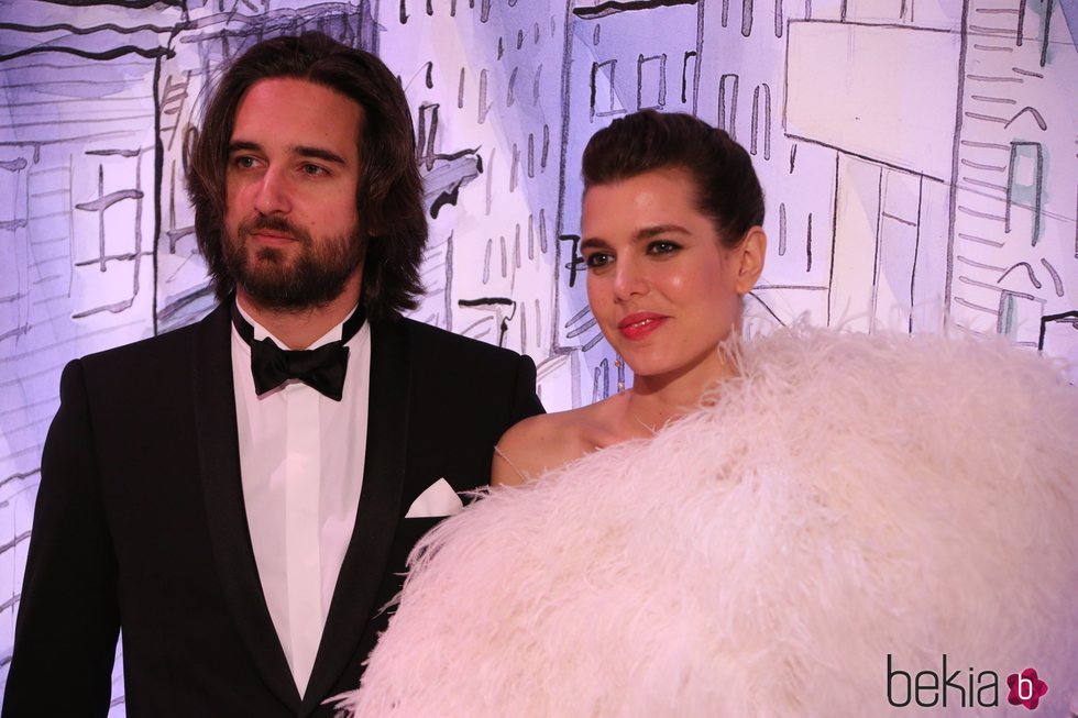 Carlota Casiraghi junto a Dimitri Rassam en el Baile de la Rosa 2018