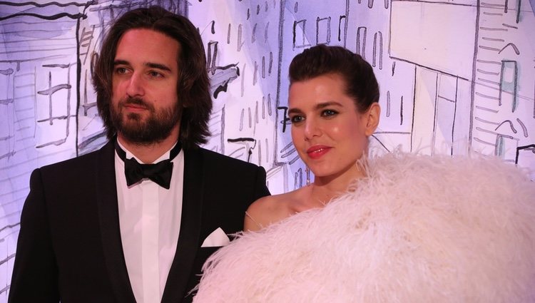 Carlota Casiraghi junto a Dimitri Rassam en el Baile de la Rosa 2018