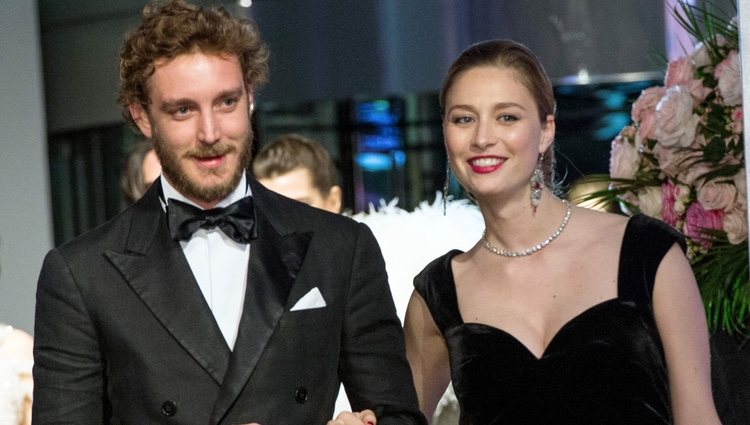 Pierre Casiraghi y su mujer, Beatrice Borromeo, en el Baile de la Rosa 2018