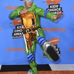 John Cena, disfrazado de tortuga ninja en los premios Kids Choice 2018