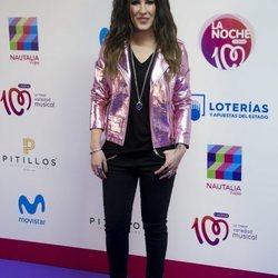 Malú en el photocall de La Noche de Cadena 100