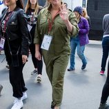 Amy Schumer en la marcha multitudinaria contra las armas en EEUU