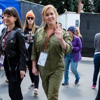 Amy Schumer en la marcha multitudinaria contra las armas en EEUU