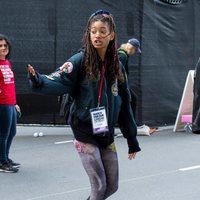 Willow Smith en la marcha multitudinaria contra las armas en EEUU