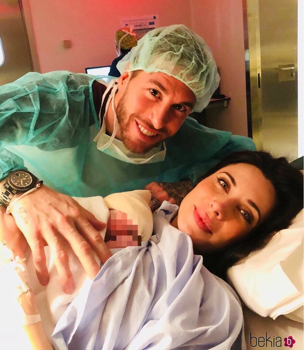 Pilar Rubio y Sergio Ramos presentan a su tercer hijo Alejandro