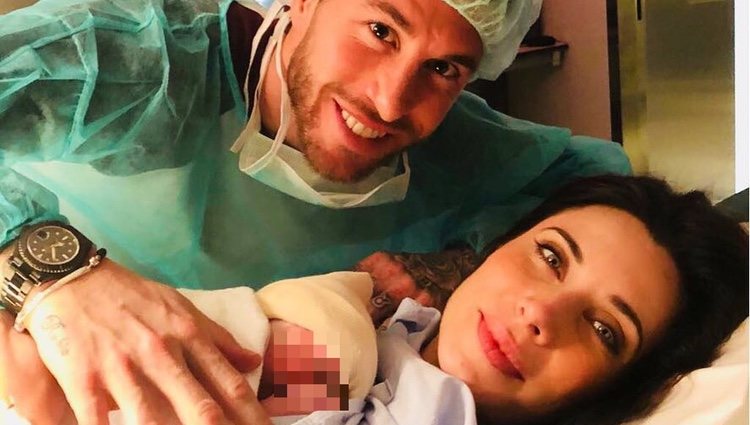 Pilar Rubio y Sergio Ramos presentan a su tercer hijo Alejandro