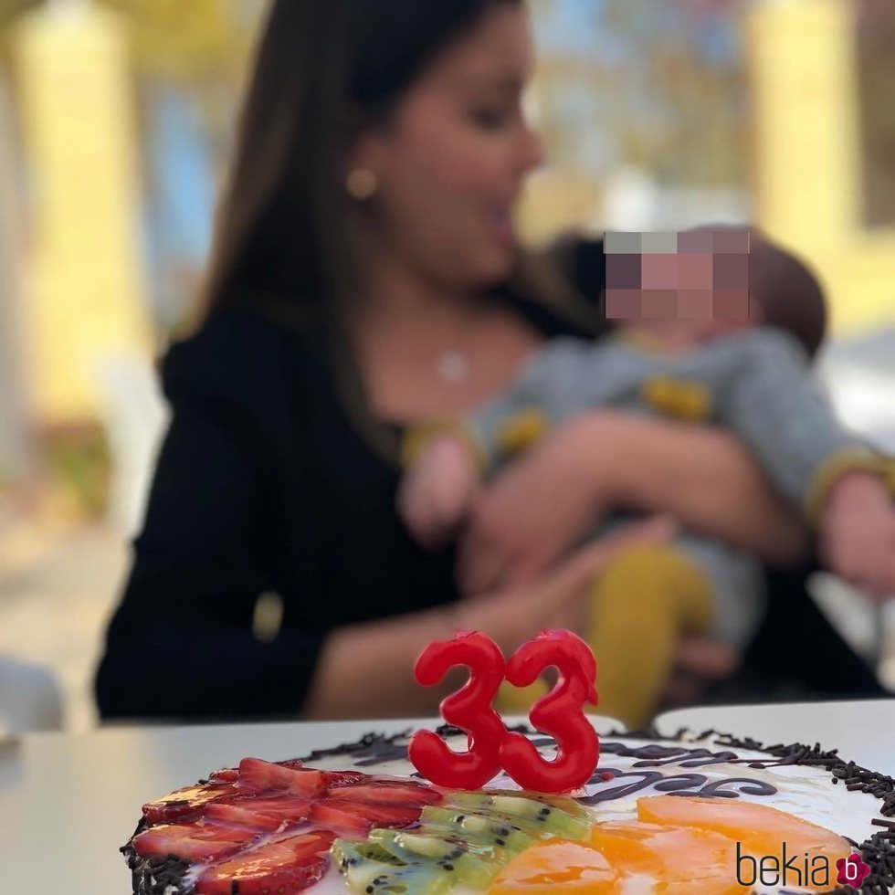 Eva González presume de hermana y de hijo en las redes sociales