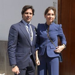 Fran Rivera y Lourdes Montes en la Semana Santa de Sevilla 2018