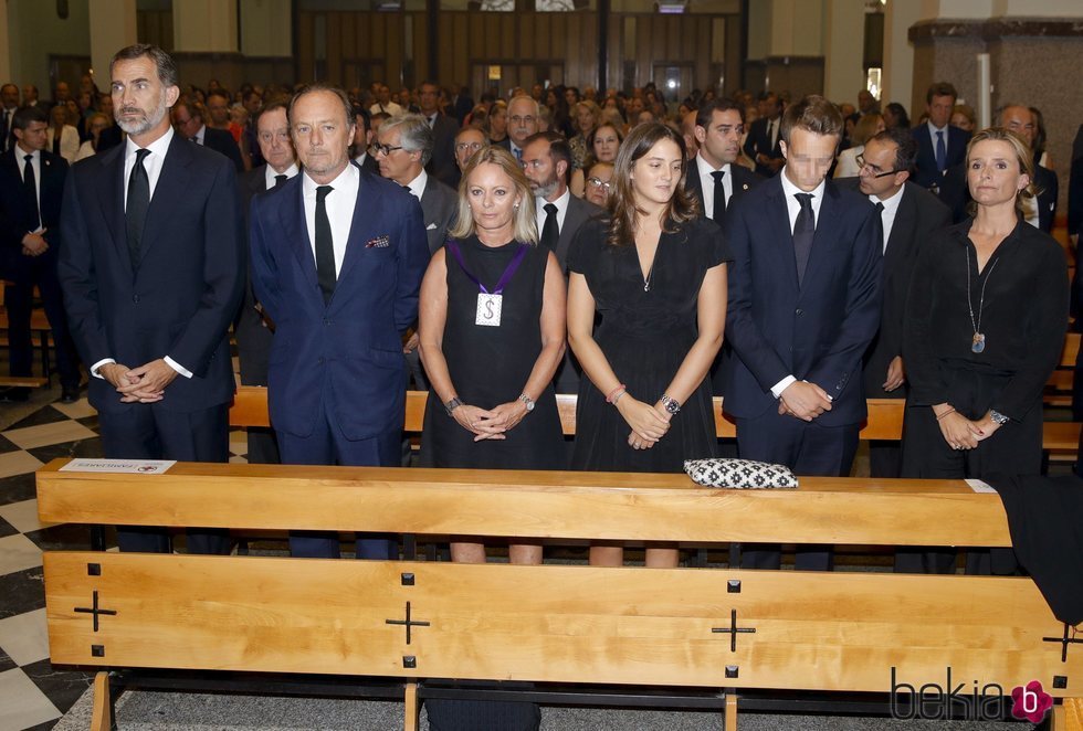 El Rey Felipe VI en el funeral del XIX Duque de Medinaceli