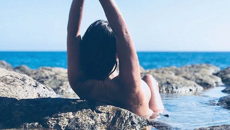 Anabel Pantoja sube una instantánea en Instagram posando en topless