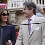 Isabel  Preysler en la corrida del Domingo de Resurrección 2018 de Sevilla