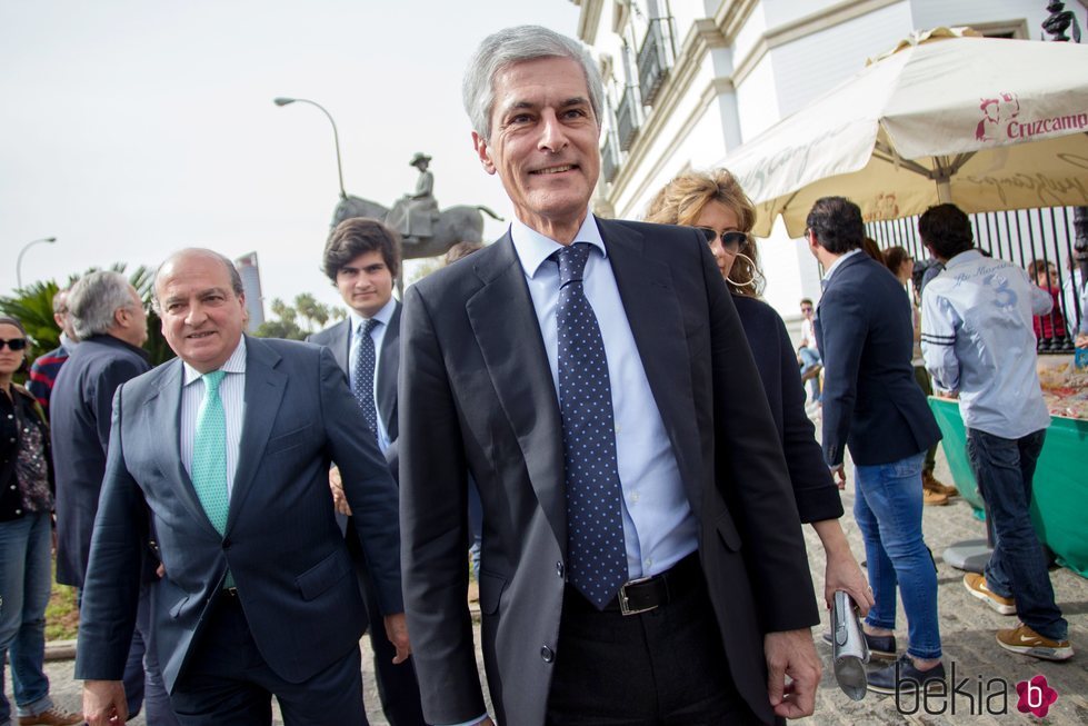 Adolfo Suárez Illana en la corrida del Domingo de Resurrección 2018 de Sevilla