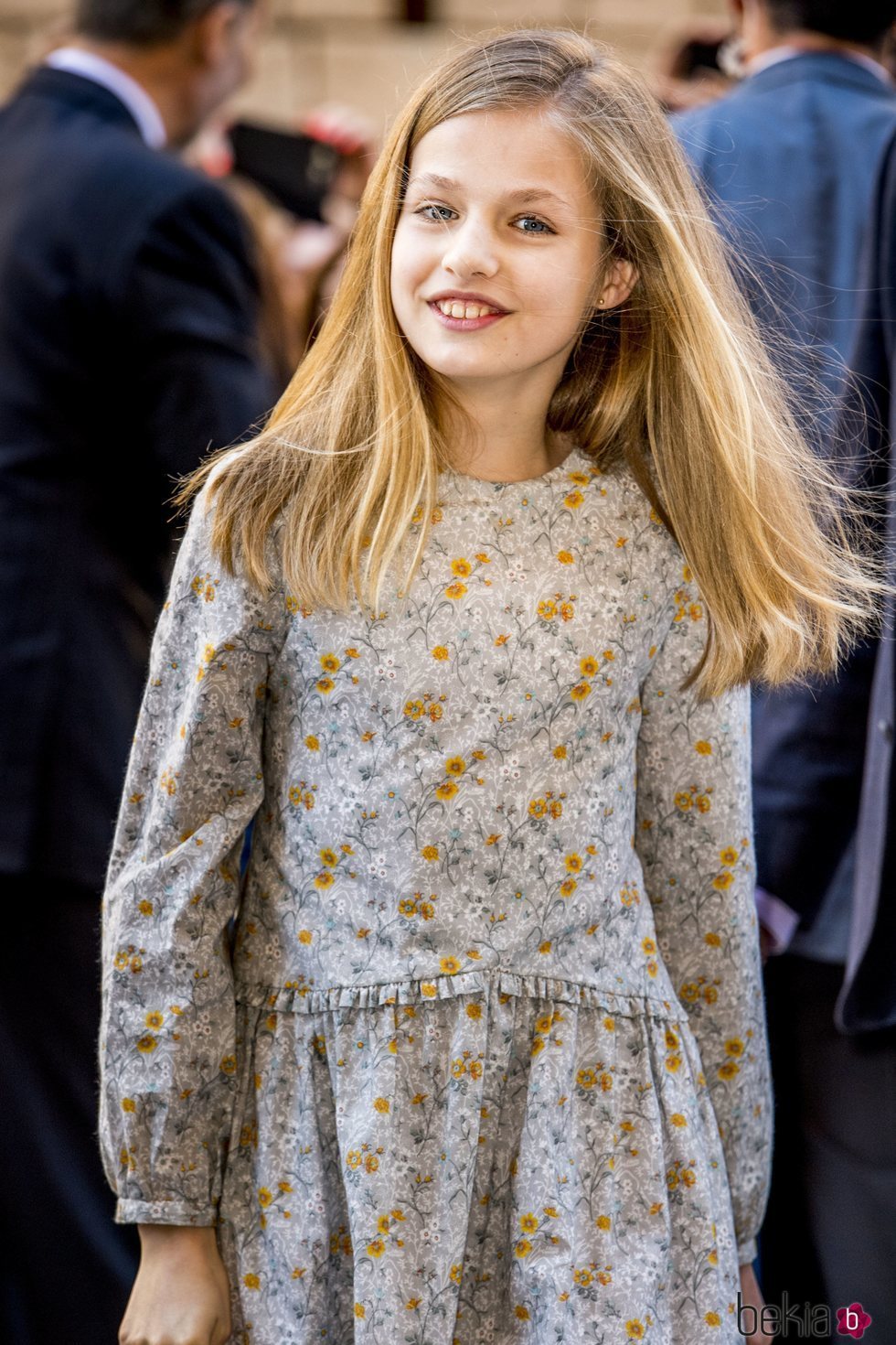 La Princesa Leonor en la Misa de Pascua 2018