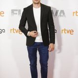 Raúl Mérida en la premier de la serie 'Fugitiva'