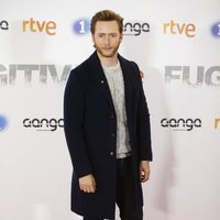 Pablo Rivero en la premier de la serie 'Fugitiva'