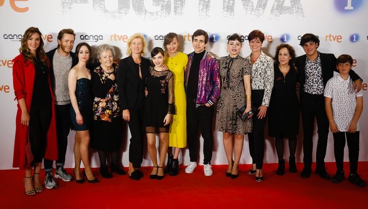 Los actores y actrices de 'Cuéntame' en la premier de la serie 'Fugitiva'