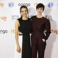 Ana Guerra y Paz Vega en la premier de la serie 'Fugitiva'